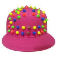 Snapback Cap with Flat Peak with Plastic Studs (SP-3)